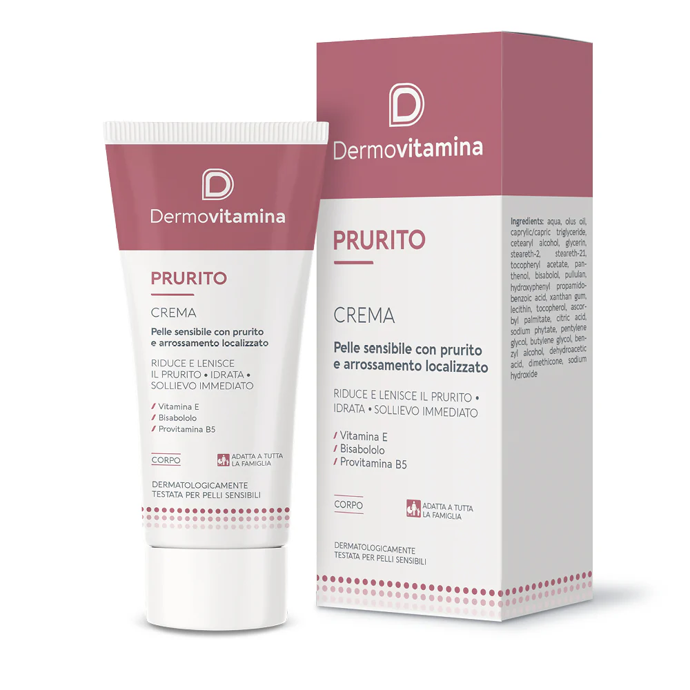 Prurito Crema - Crema Corpo, Tratt.viso 24 ore lenitiva