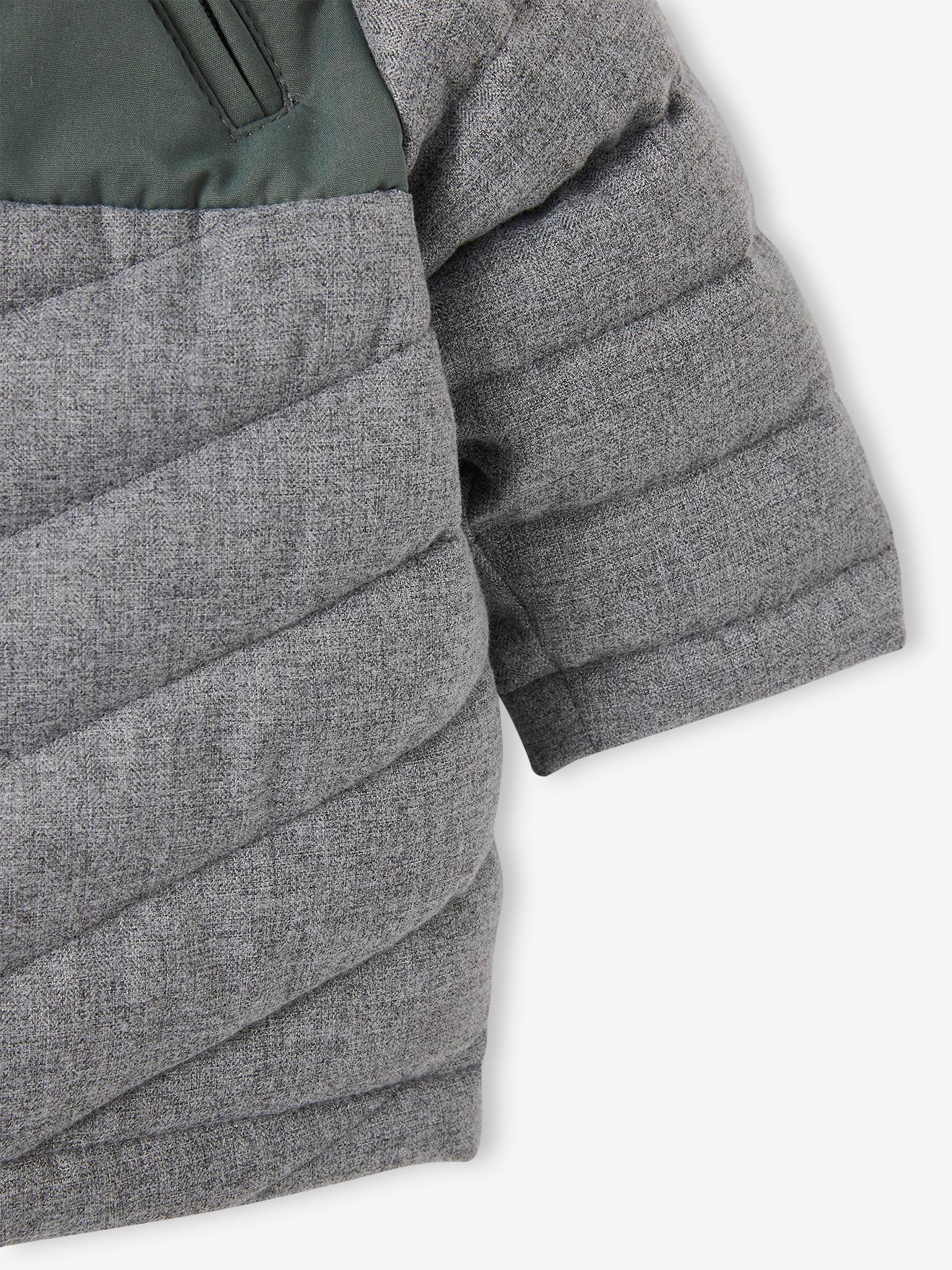 Parka 3 en 1 bébé garçon avec gilet amovible encre