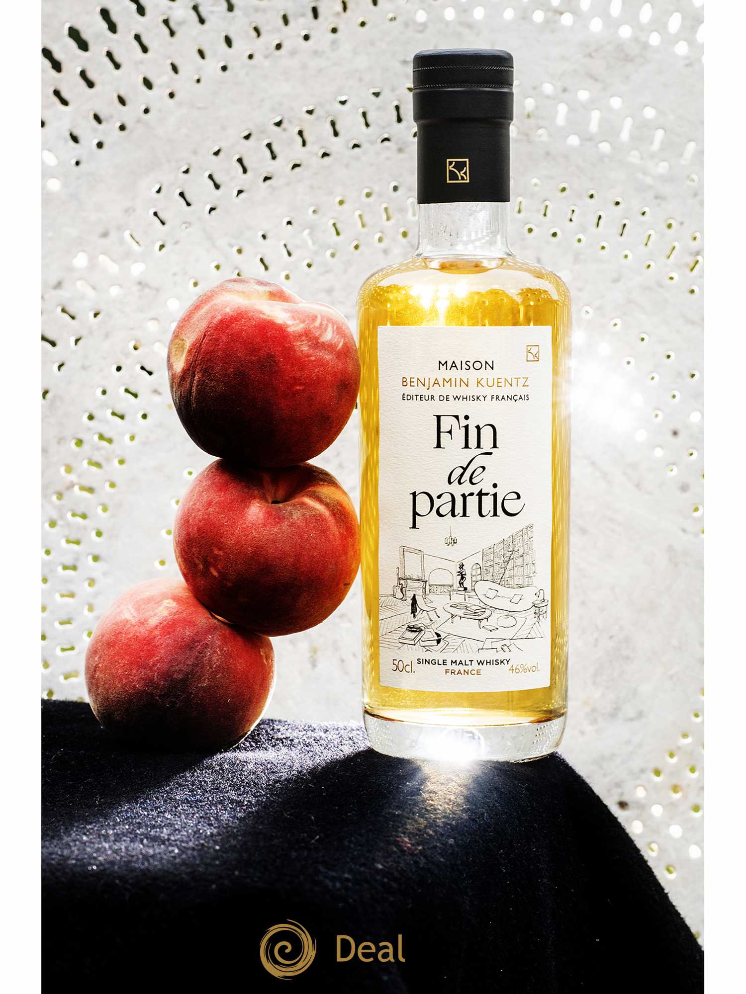 Whisky Maison Benjamin Kuentz Fin de Partie (50cl)  - Lot de 1 Bouteille