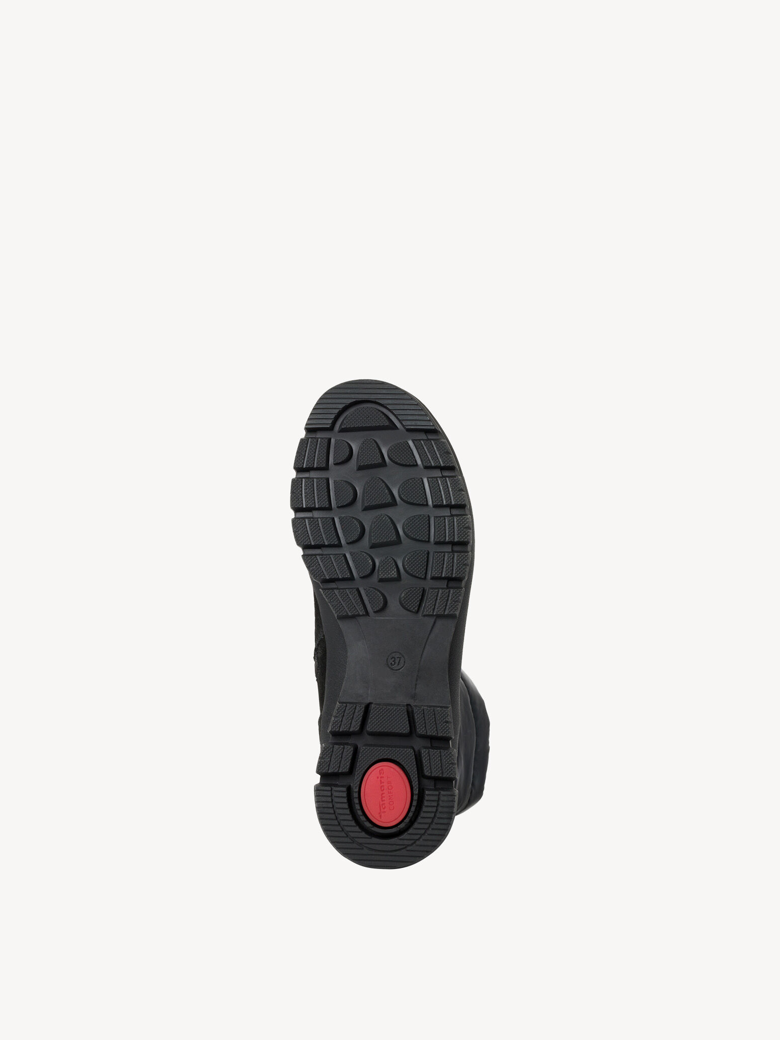 Bottine en cuir - noir