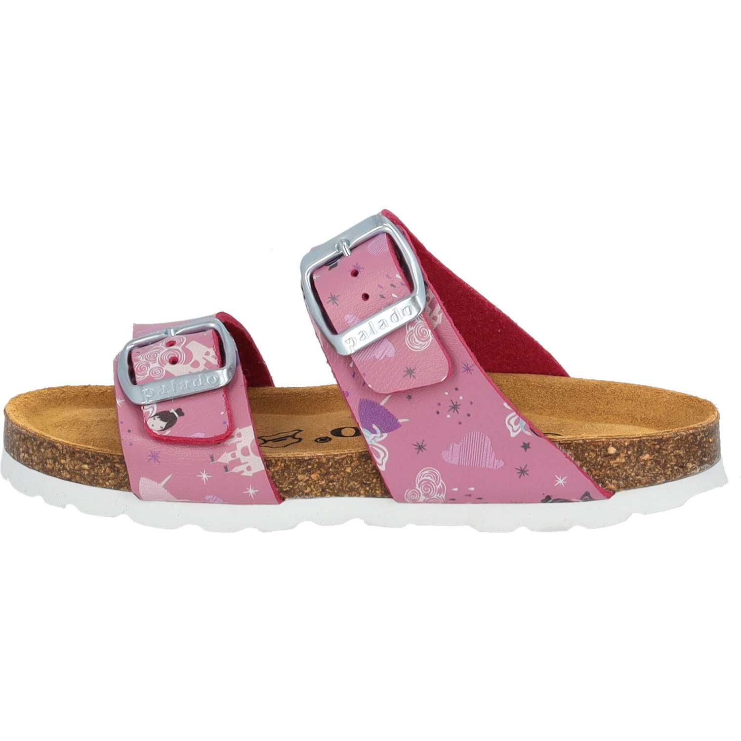 Palado Kids Samos G Print, Pantoletten, Kinder, Pink Fairy
