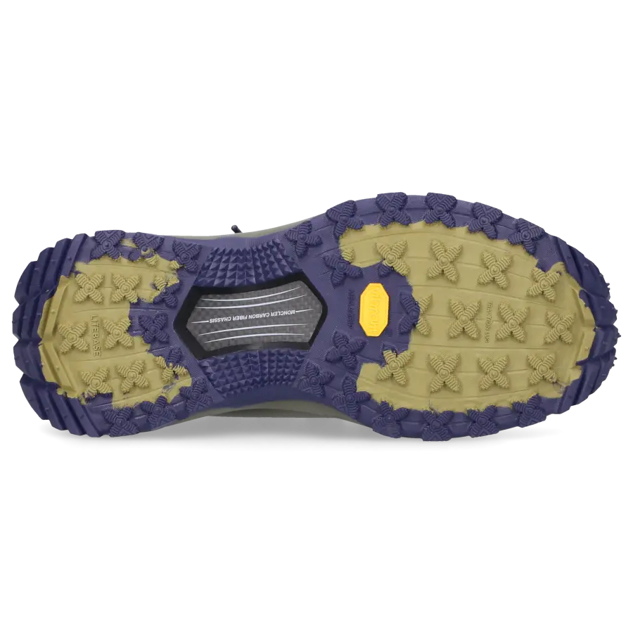 Moncler - Sneaker low TRAILGRIP LITE 2 Kalbsleder - grün