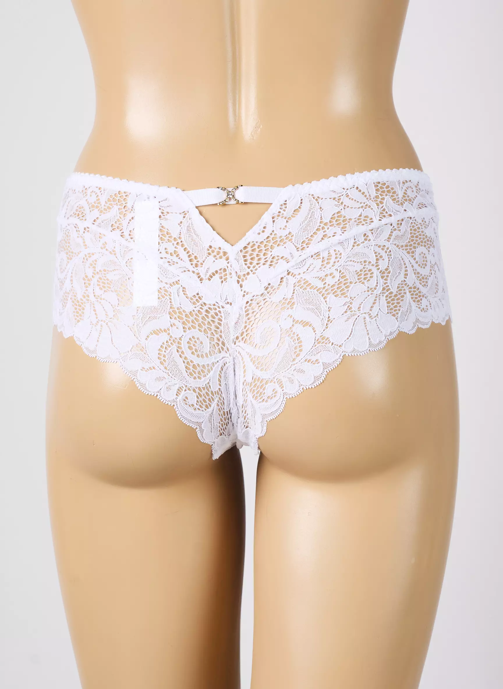 Aubade Shorties Femme couleur blanc