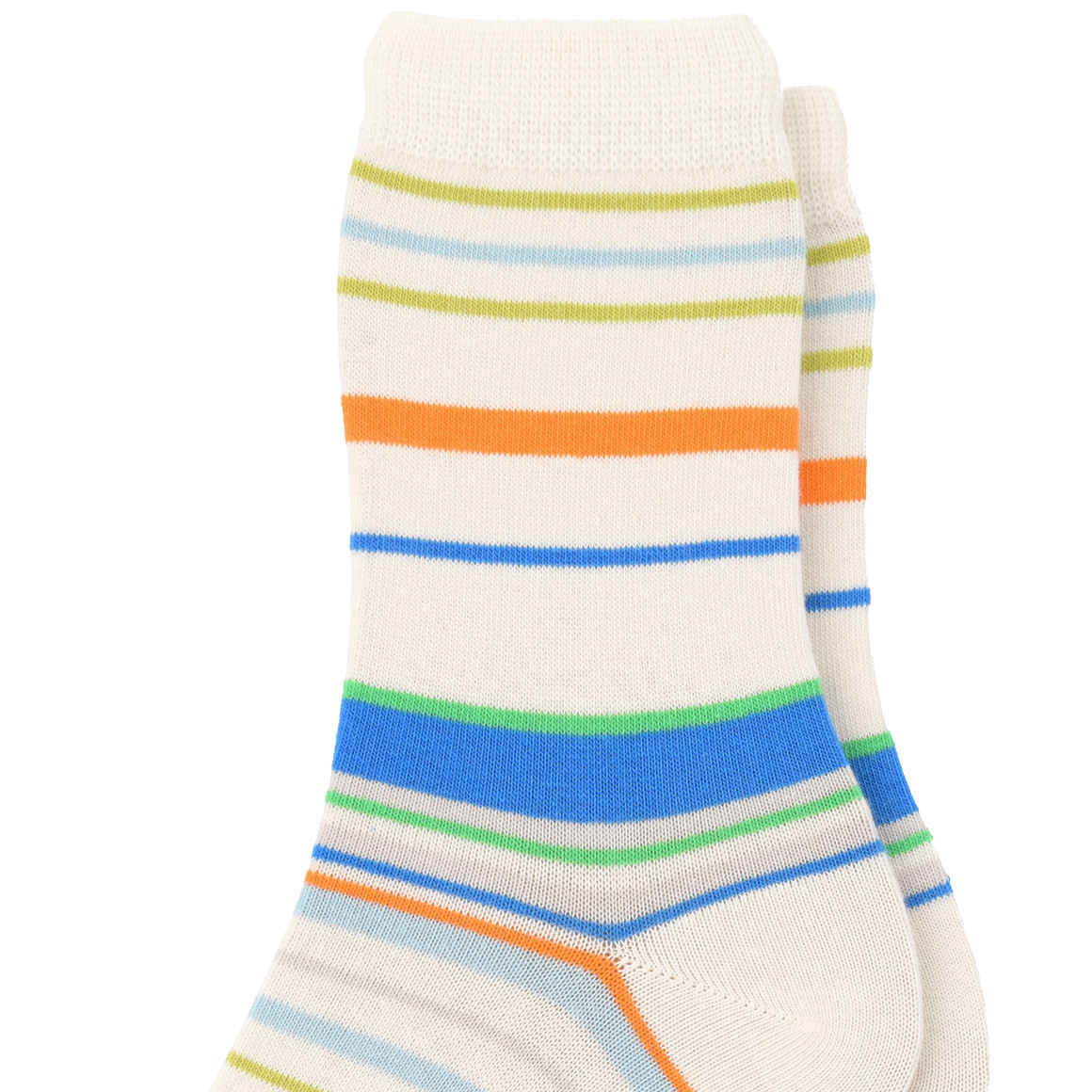 1 Paar Damen Socken geringelt