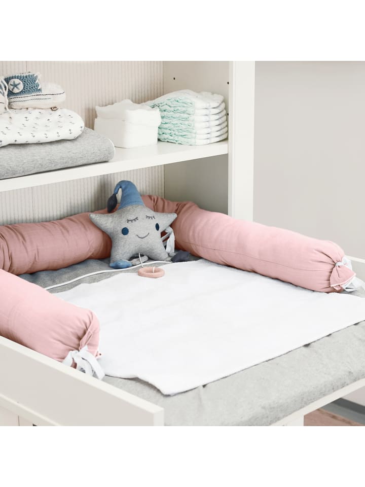 nordic coast company  Bettschlange in Rosa - (L) 180 cm günstig kaufen onesize