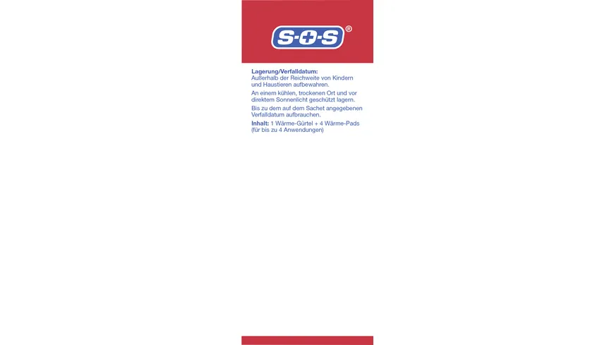 SOS Wärme-Gürtel