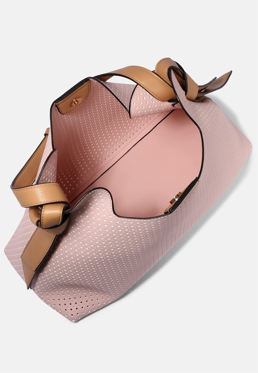 L. CREDI Handtaschen silber Ivett