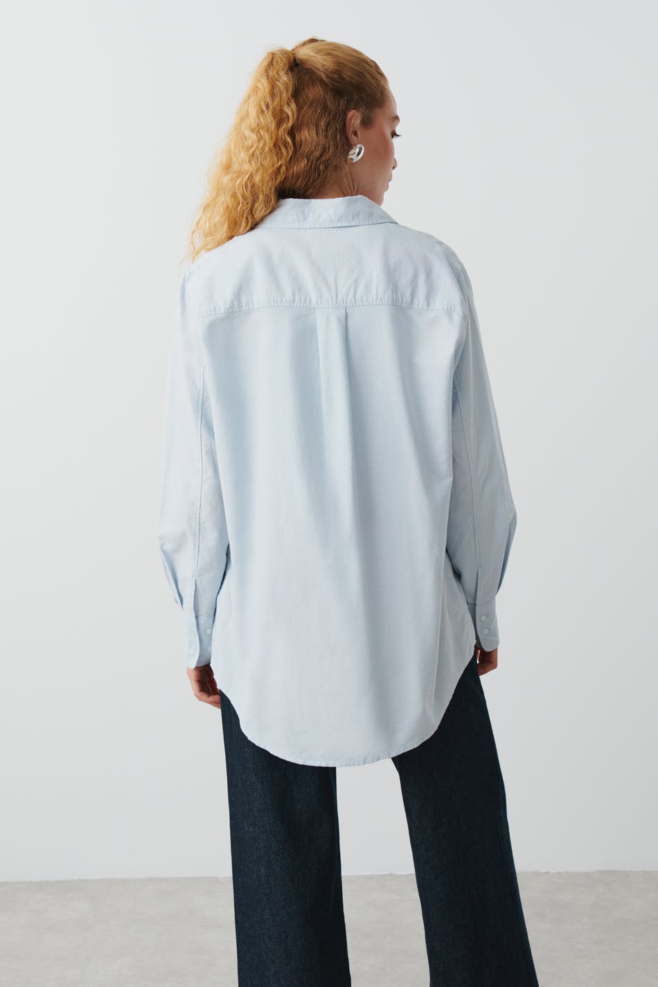 Oversized oxford shirt