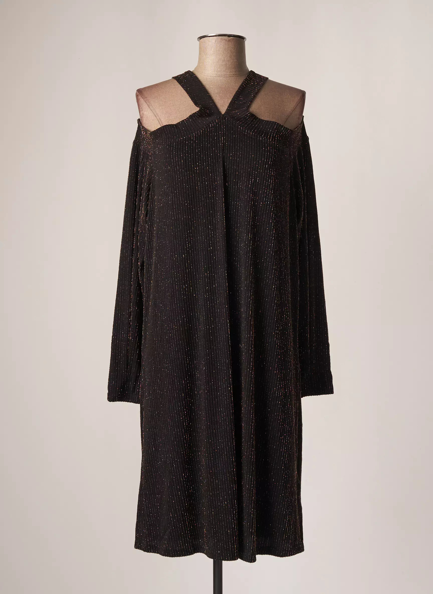 Cream Robes Mi Longues Femme couleur noir