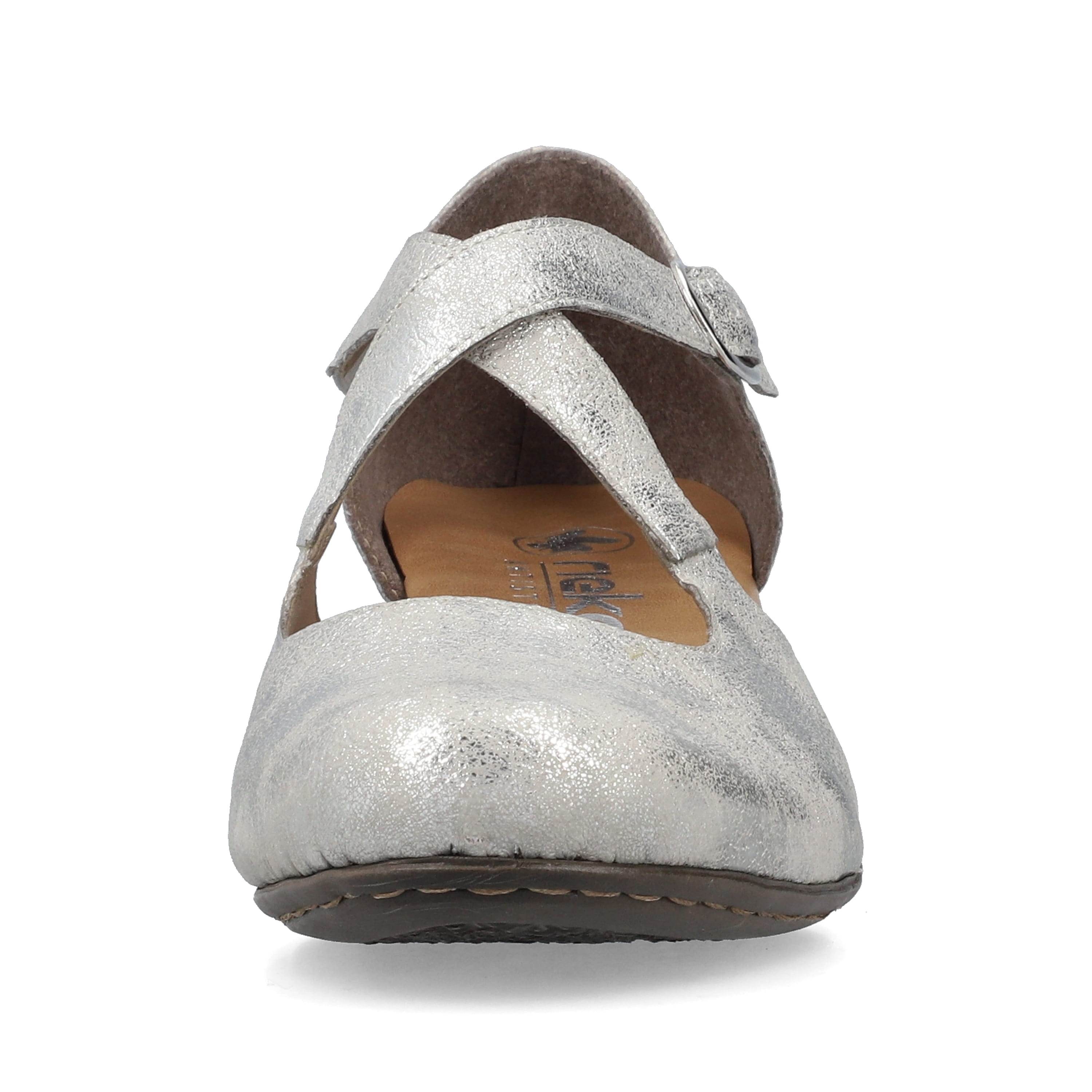 Rieker Damen Pumps silber-platin
