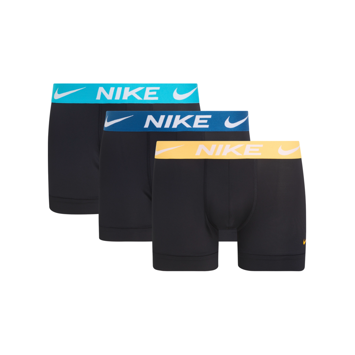 Nike Dri-FIT Trunk Boxershort 3er Pack Schwarz FMTO