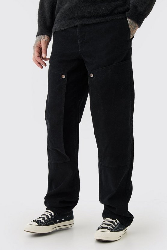 Tall lockere Cord-Hose
