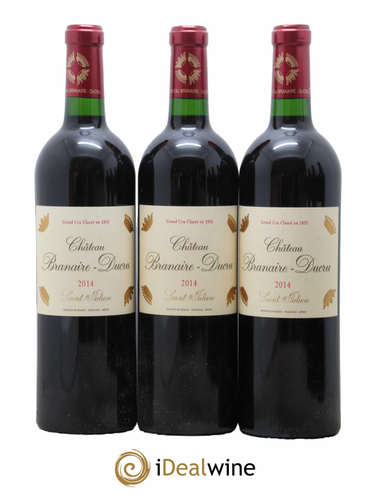 Château Branaire Ducru 4ème Grand Cru Classé  2014 - Lot de 6 Bouteilles