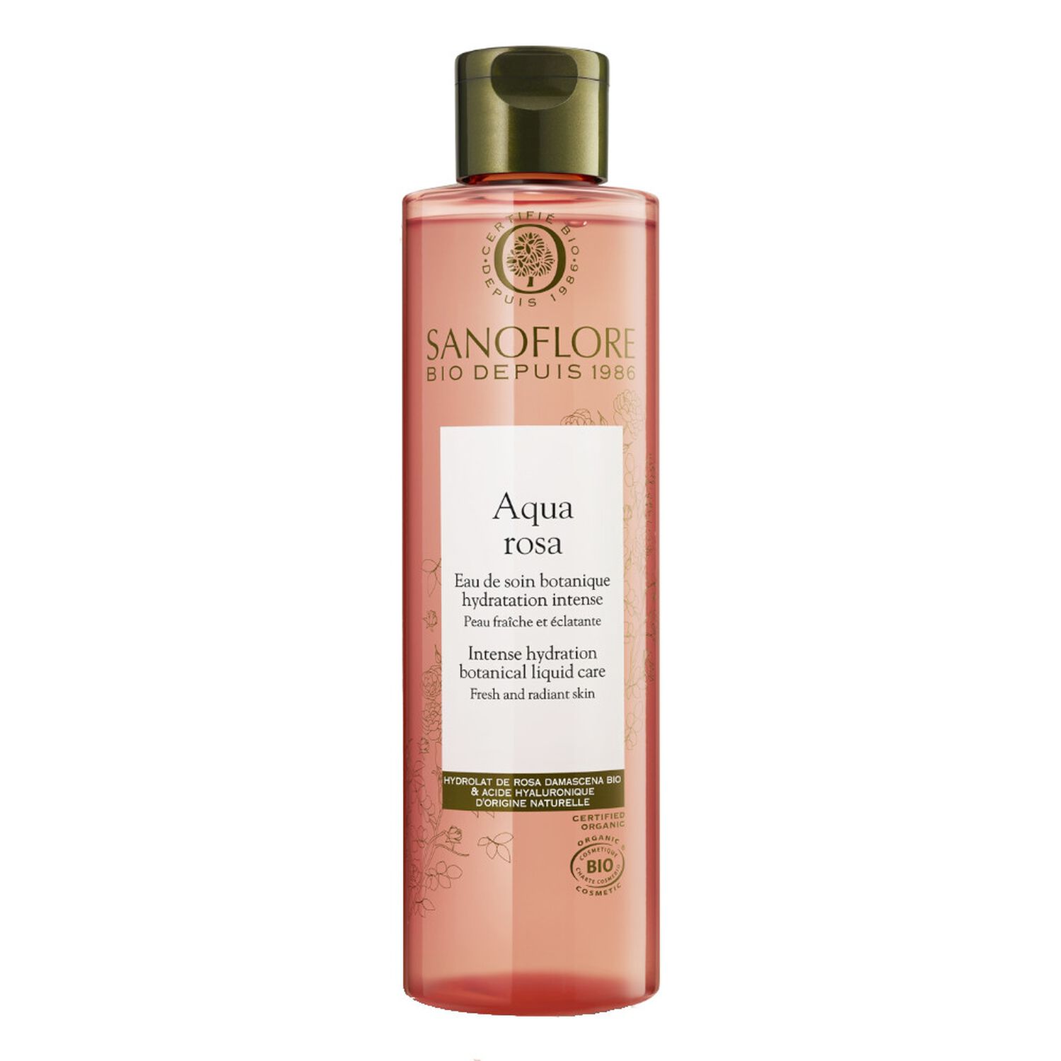 Sanoflore Aqua Rosa Eau de Soin Botanique Hydratation Intense