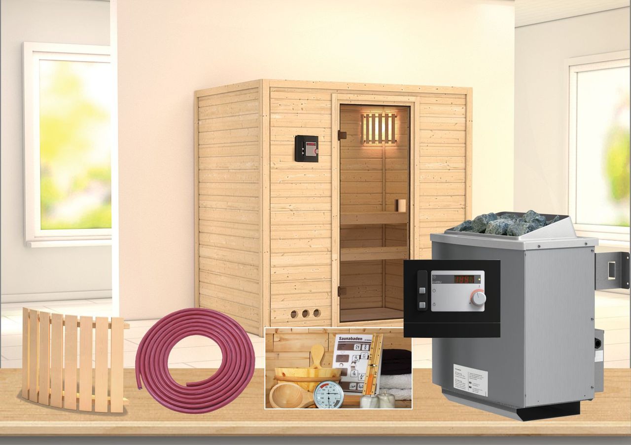 Karibu Systemsauna Kiara Set 1