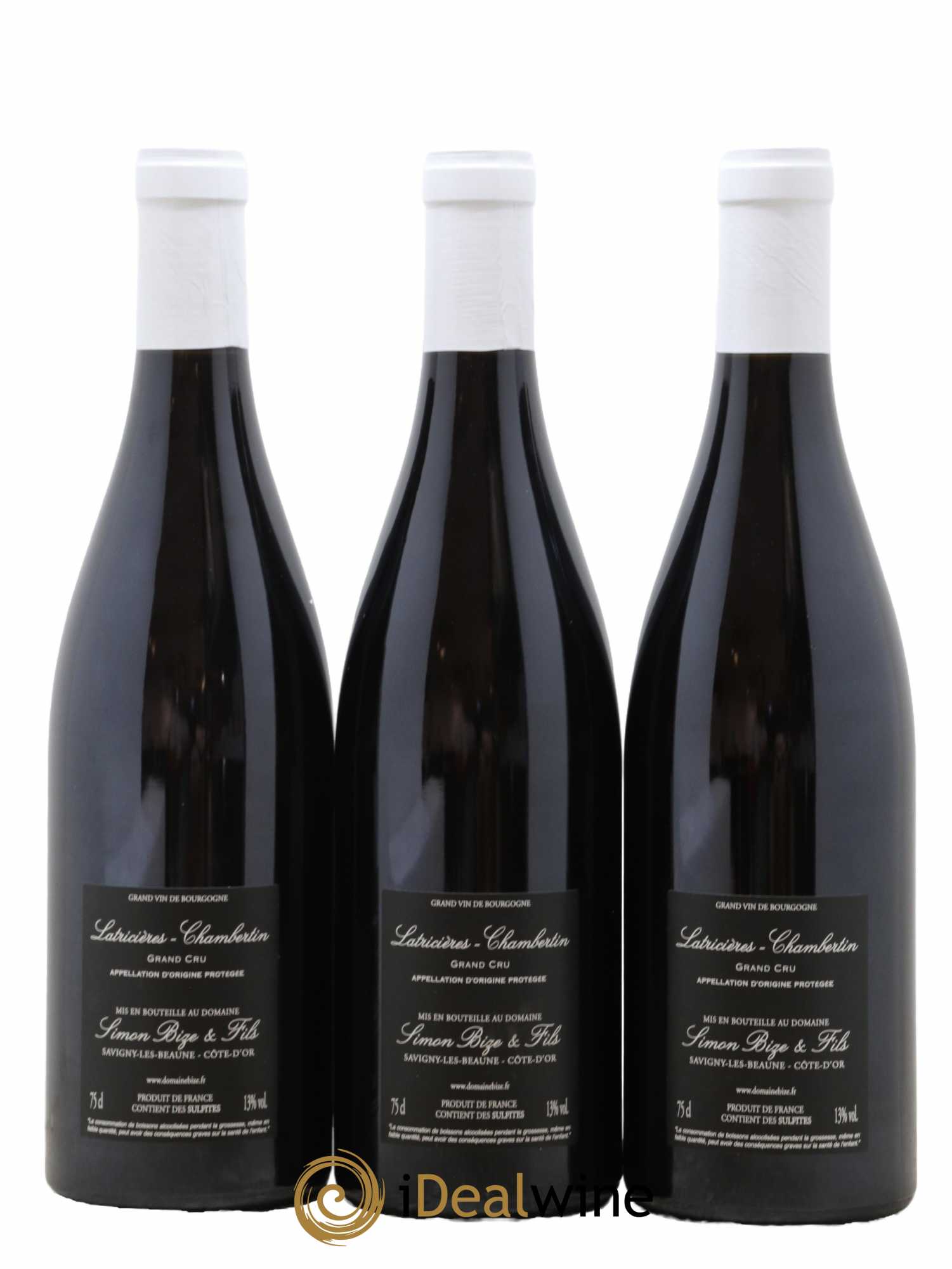 Latricières-Chambertin Grand Cru Simon Bize & Fils  2020 - Lot de 3 Bouteilles