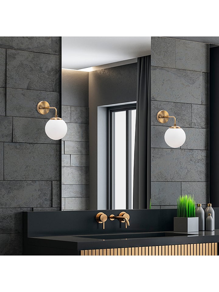 Opviq Wandleuchte in Gold - (B)27 x (H)25 cm günstig kaufen onesize