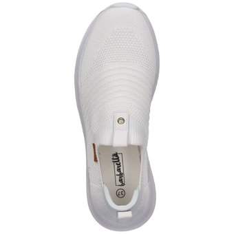 Barbarella Slip On Sneaker in weiß