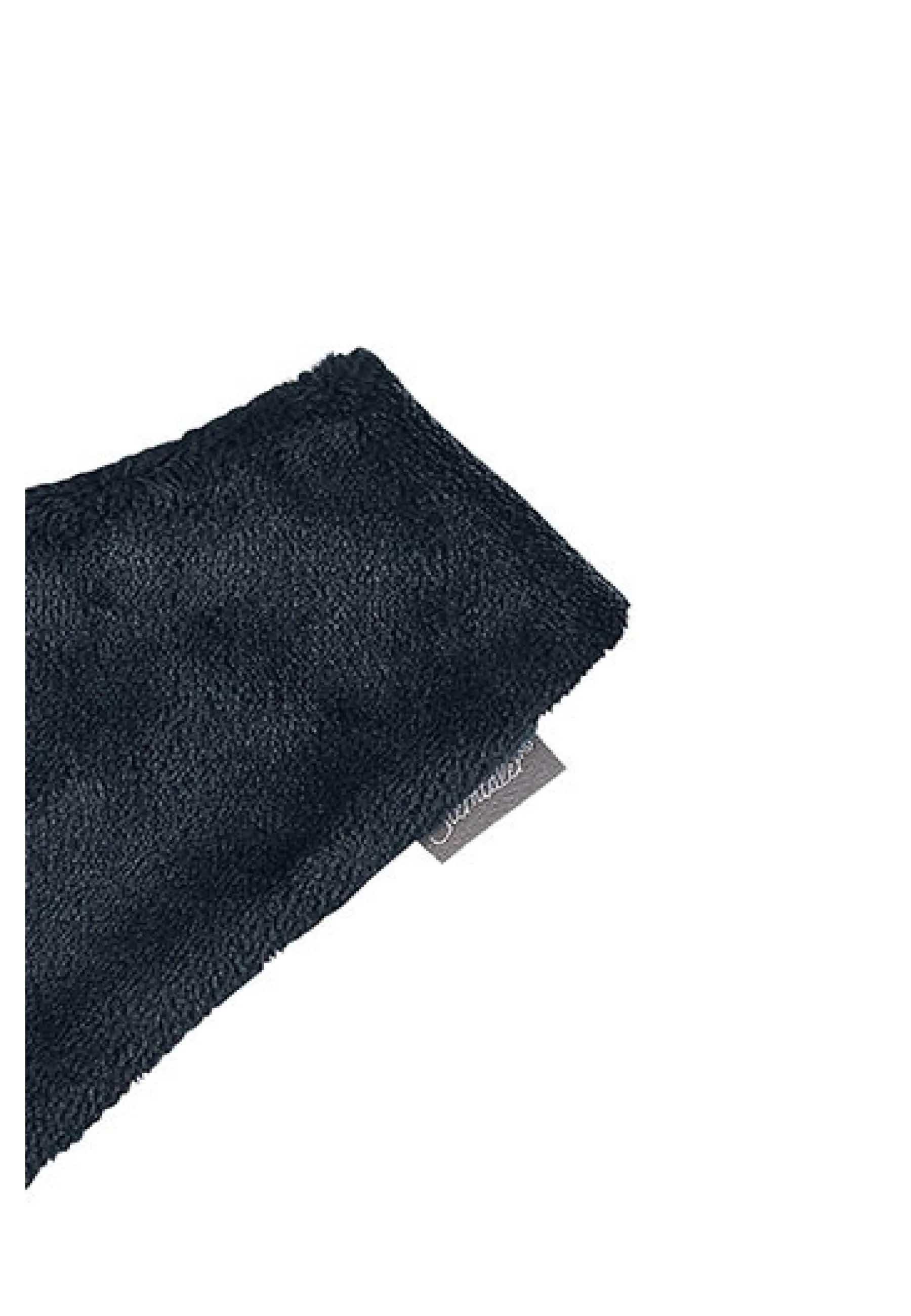 Dreieckstuch aus Teddyflausch mit Klettverschluss