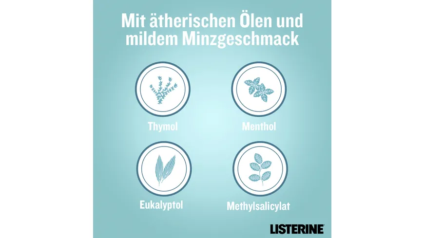 Listerine Mundspülung Cool Mint Mild 500 ml