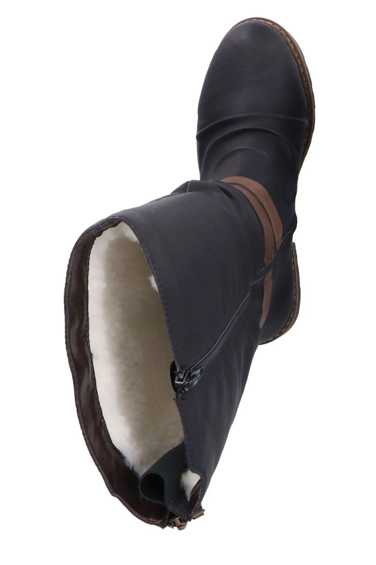 Rieker  Stiefel - Schwarz - Blockabsatz