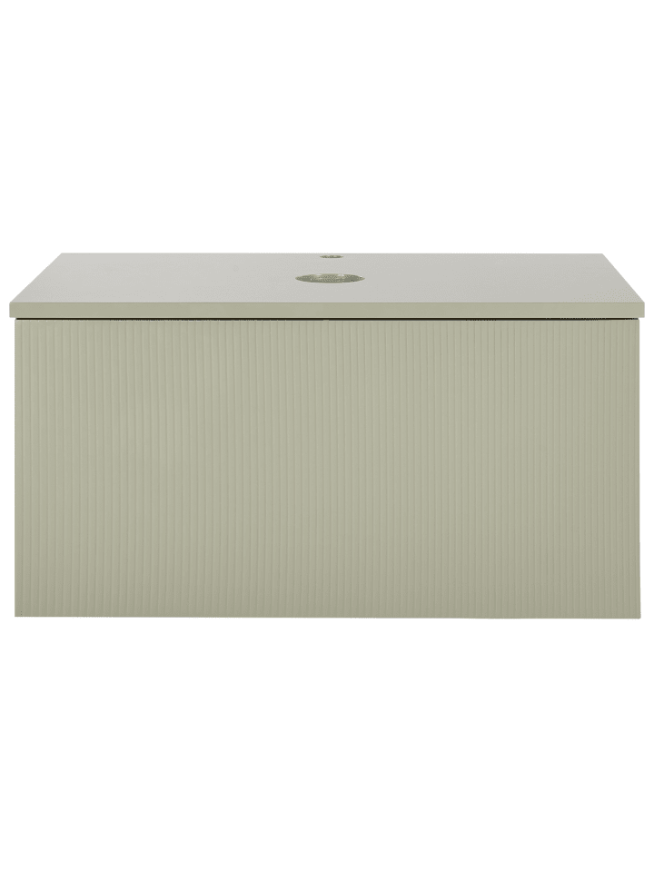Beliani Badezimmerschrank ALZIRA in Grün - (W) 80 x (H) 40 x (L) 52 cm günstig kaufen onesize