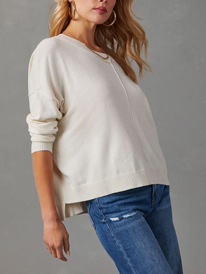LA Angels Pullover in Creme günstig kaufen
