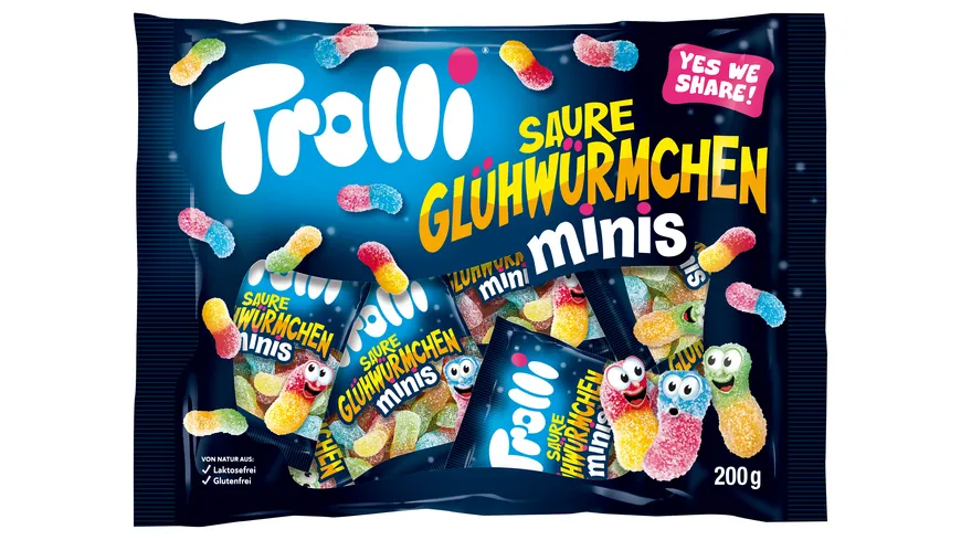Trolli Saure Glühwürmchen minis 200 g