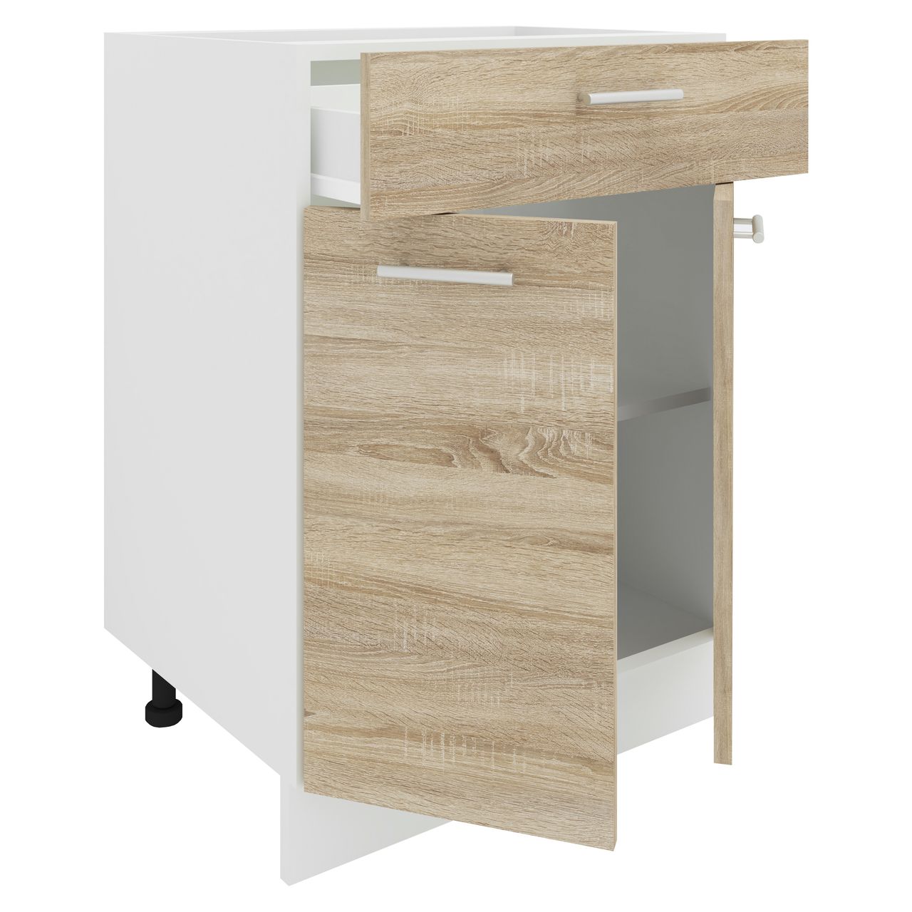 VCM Küchenschrank Breite 60 cm Schublade Unterschrank Küche Küchenmöbel Esilo