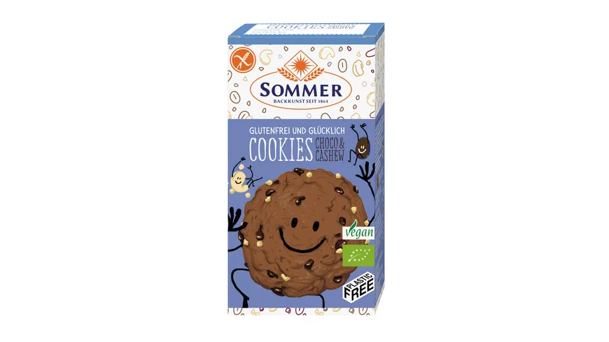 SOMMER Cookie glutenfrei Choco 125 g