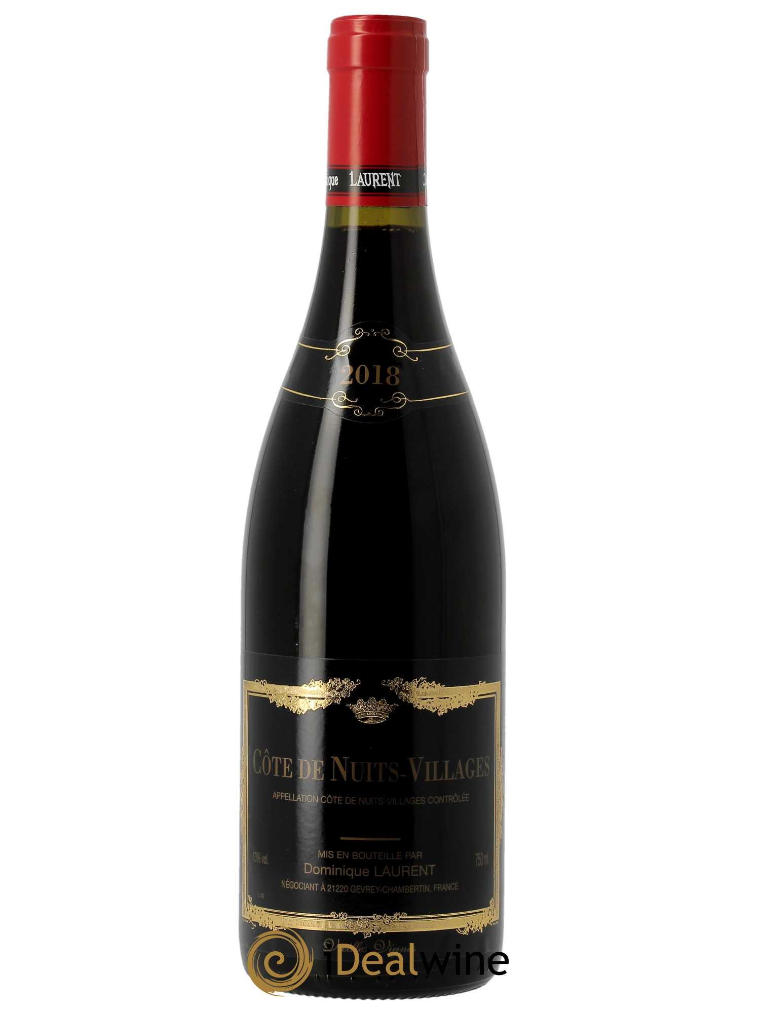 Côte de Nuits-Villages Vieilles vignes Dominique Laurent  2018 - Lot de 1 Bouteille