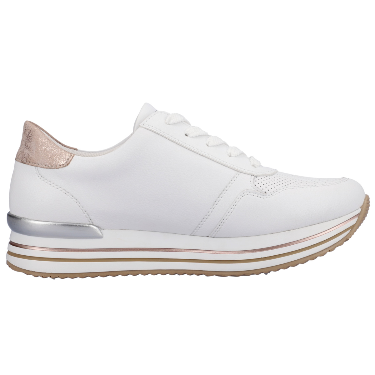 Remonte D1318 Sneaker Low weiss