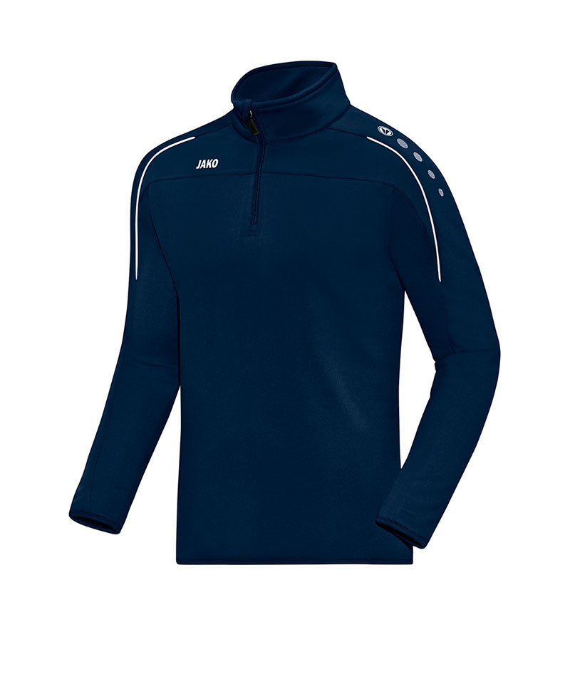 Jako Classico Ziptop Blau Weiss F09