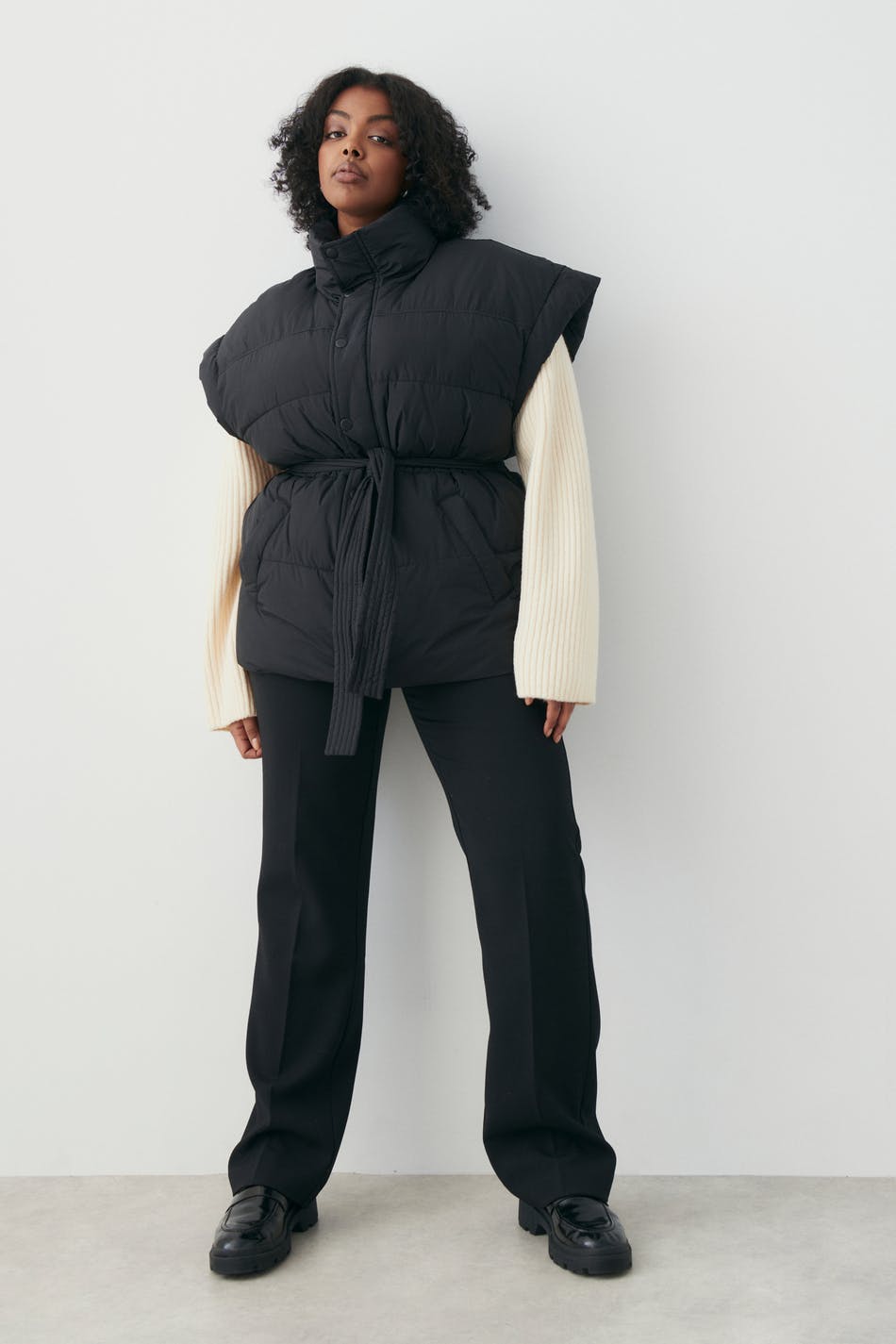 Leandra puffer vest