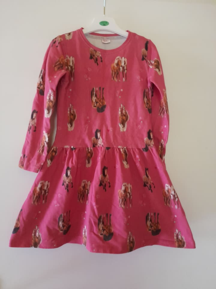 Salt and Pepper Kleid in Pink/ Bunt günstig kaufen 122/128