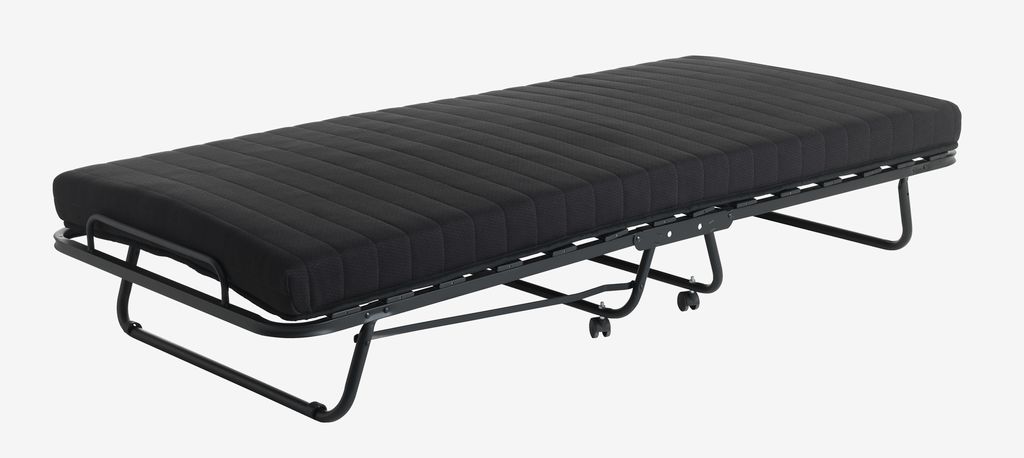 Łóżko gościnne DAMSBRO 90x200cm czarne