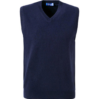 Cipriani, Pullunder, Reines Kaschmir, navy