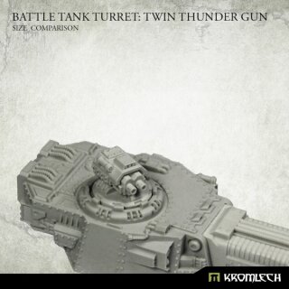 Battle Tank Turret: Twin Thunder Gun