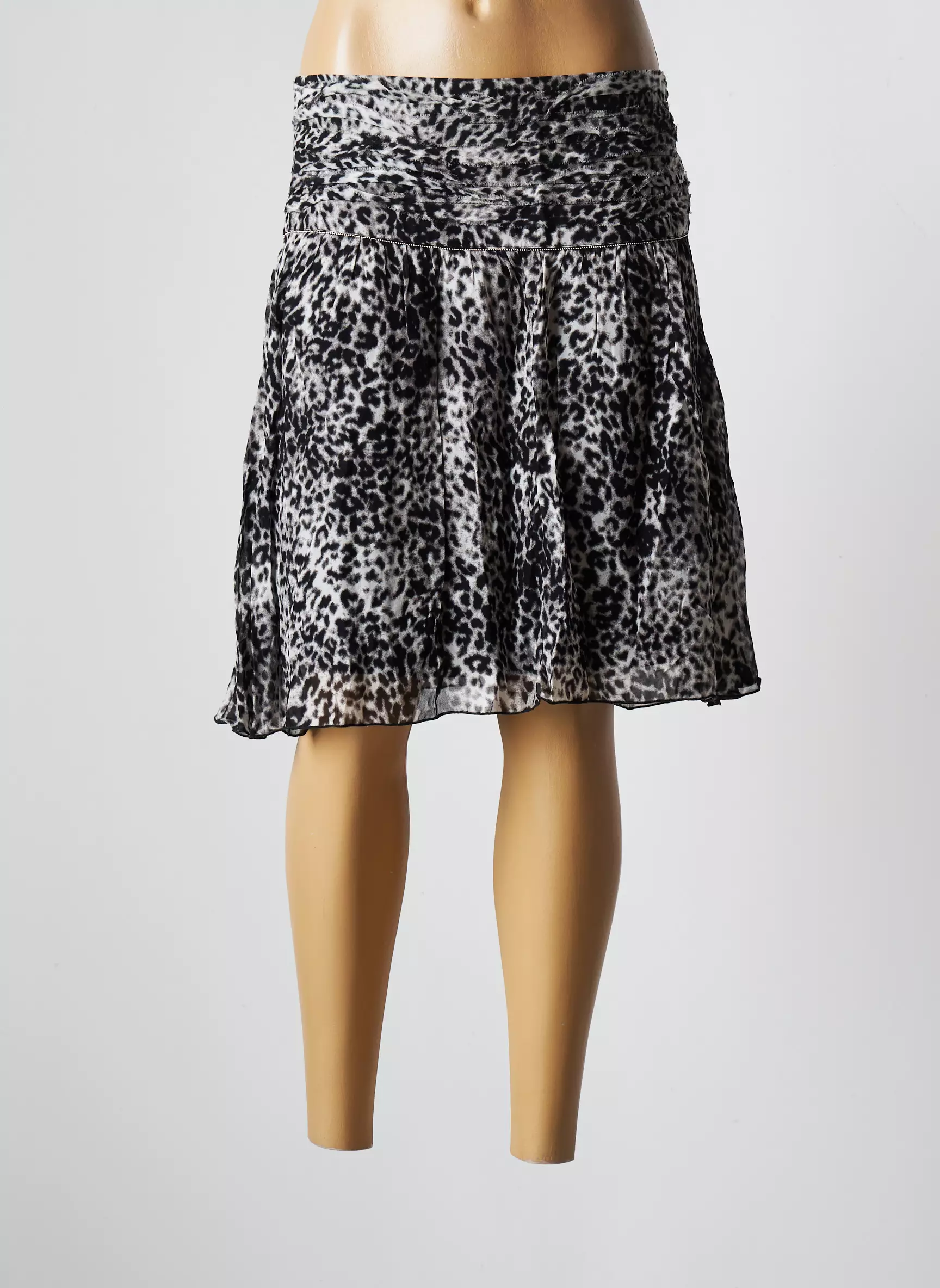 Et Compagnie Jupes Mi Longues Femme couleur gris