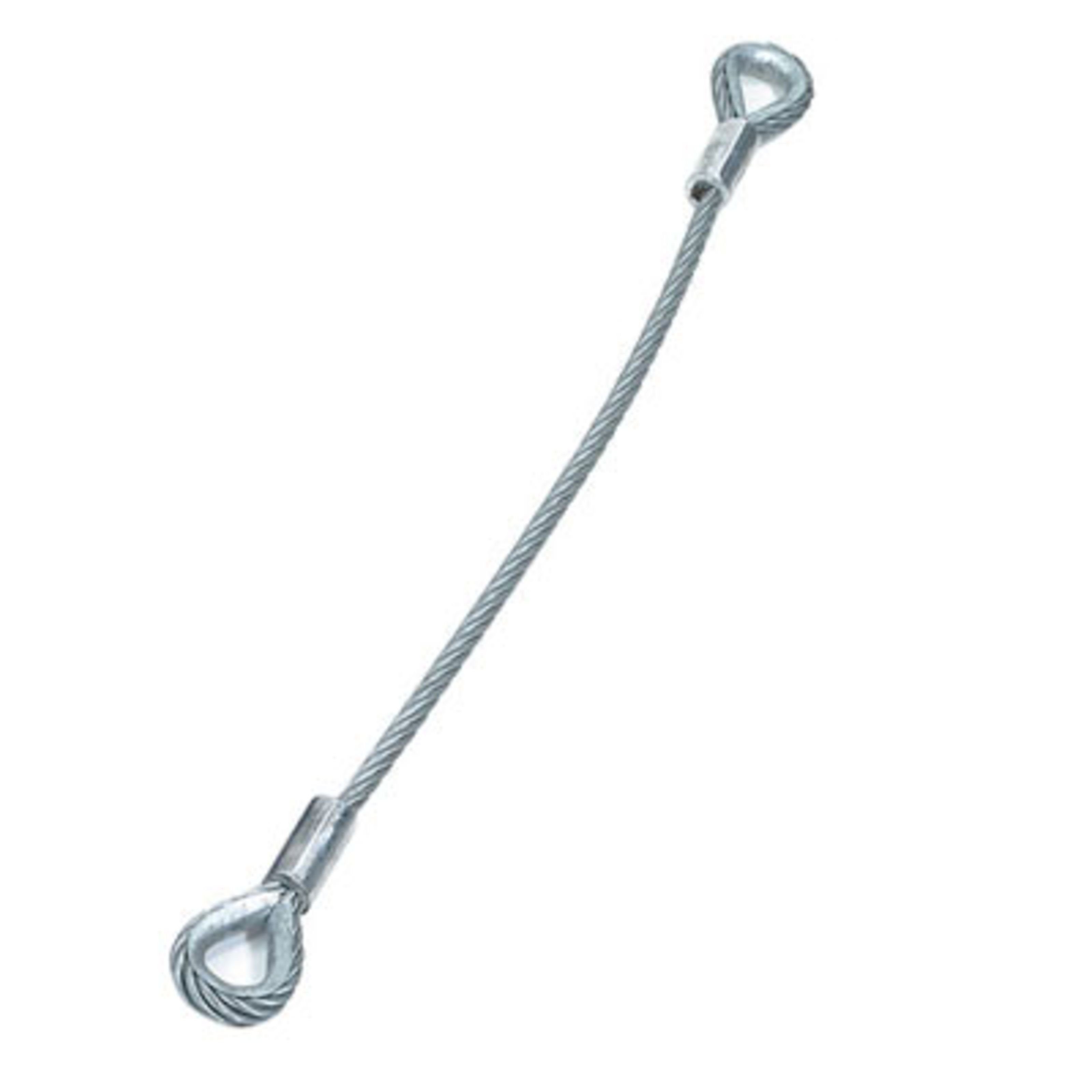 lightmaXX Gerüst, Safety Stahlseil 16mm x 2m DIN 56926