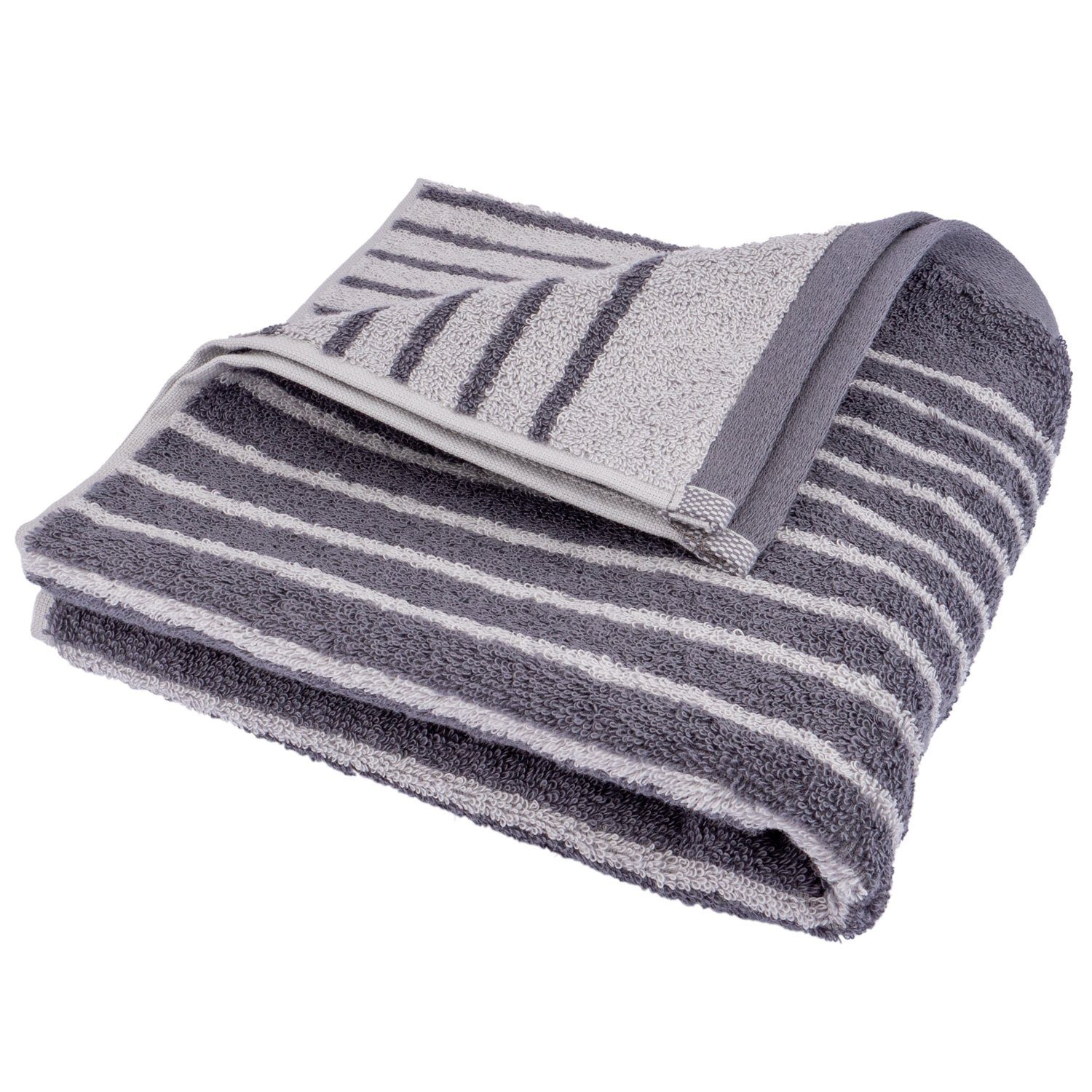 Traumschloss Duschtuch Stripes, Frottier (1-St), 100% Baumwolle, absolut hautsympathisch