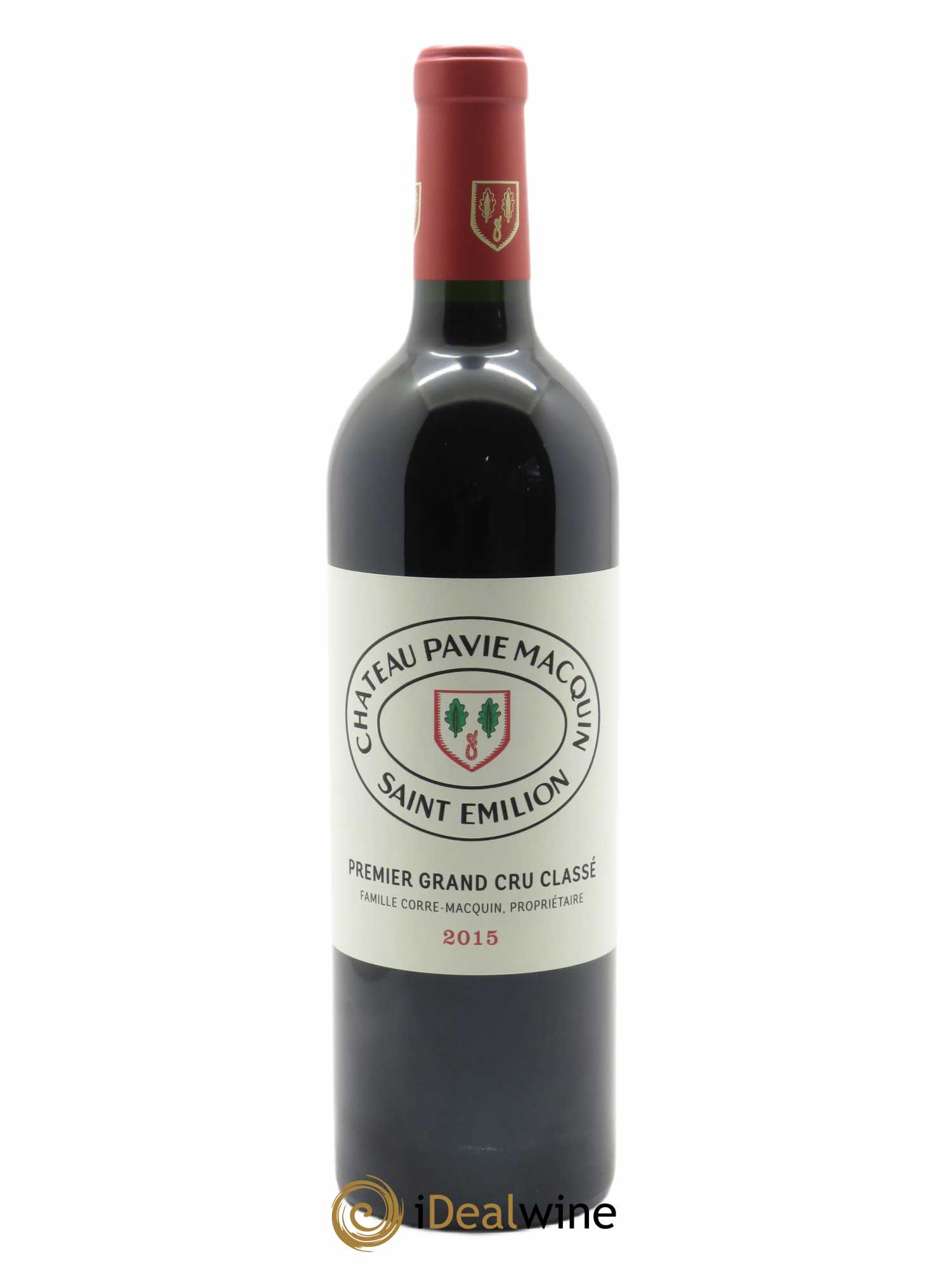 Château Pavie Macquin 1er Grand Cru Classé B (CBO à partir de 6 BTS) 2015 - Lot de 1 Bouteille