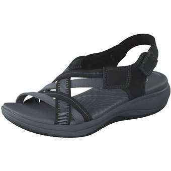 Clarks Mira Ivy Sandale in schwarz