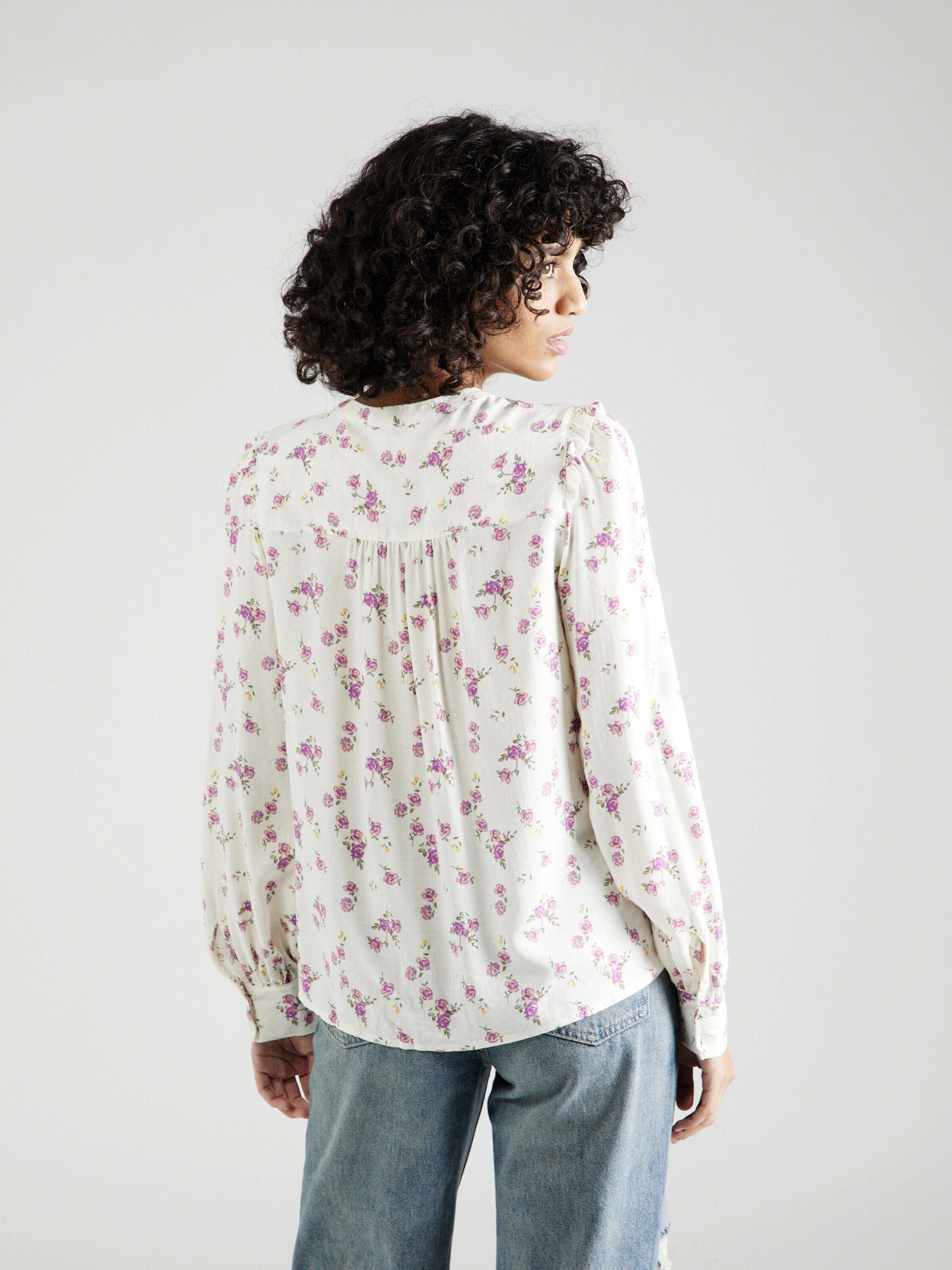 Springfield Funktionsbluse (1-tlg) Drapiert/gerafft, Rüschen