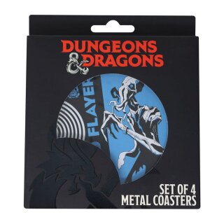 Dungeons & Dragons Untersetzer 4er-Pack