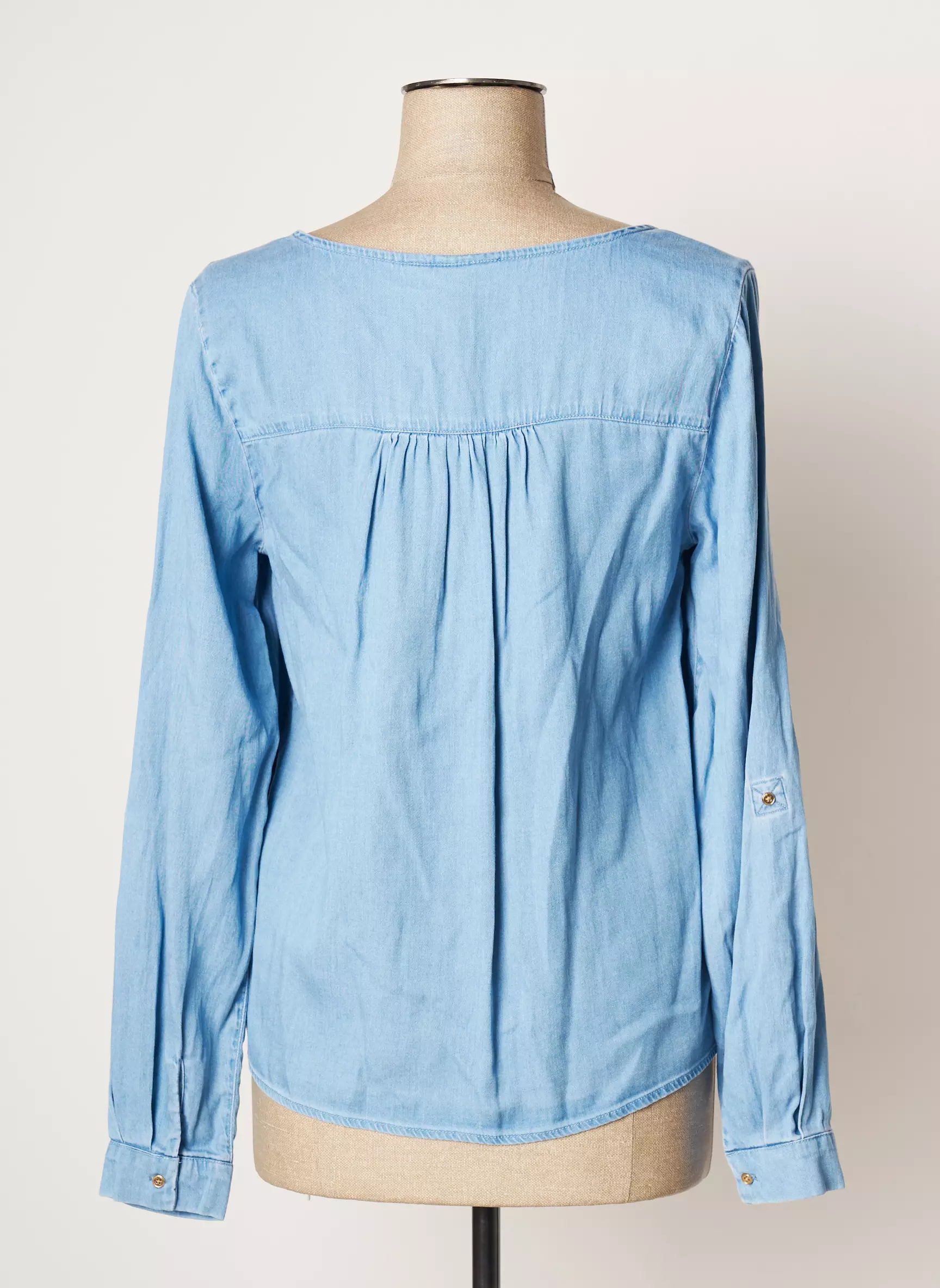 Vila Chemisiers Femme couleur bleu