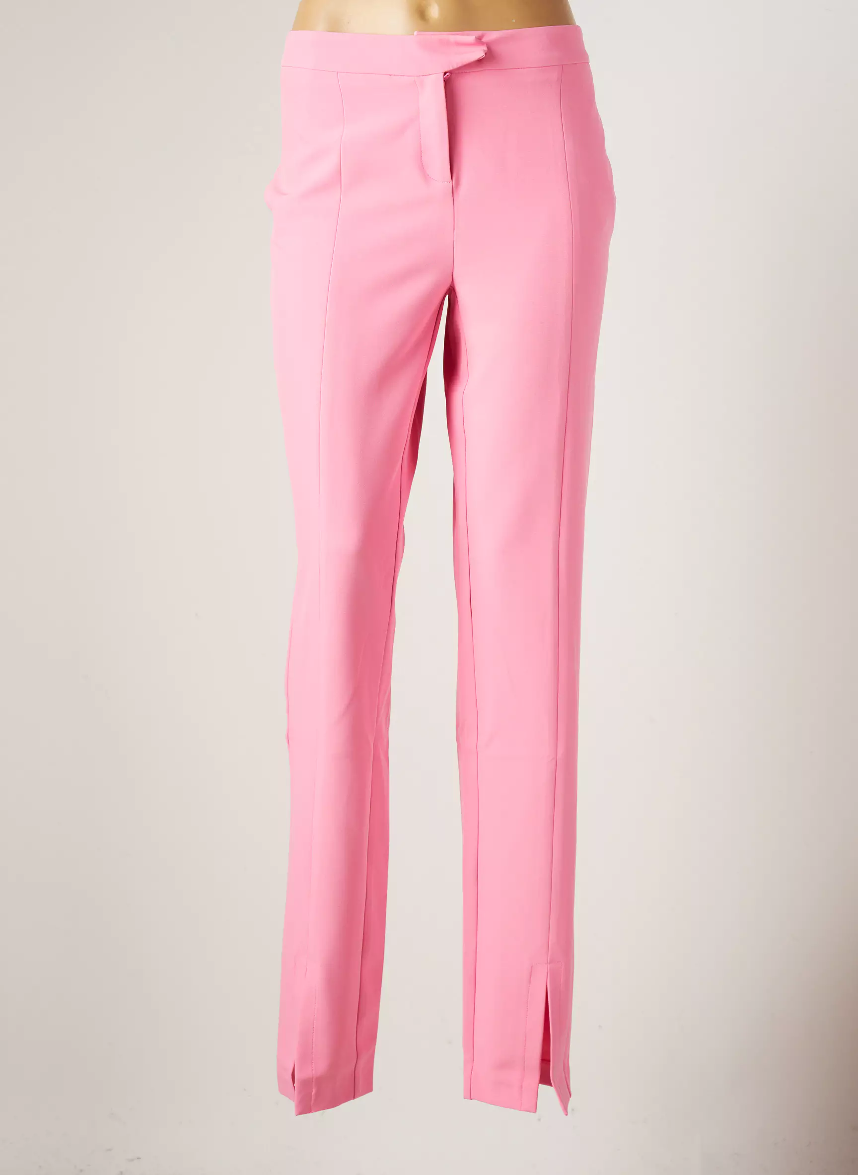 Morgan Pantalons Slim Femme couleur rose