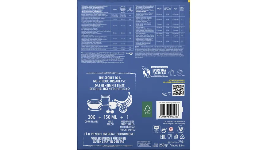 Schär Corn Flakes - glutenfrei 250 g