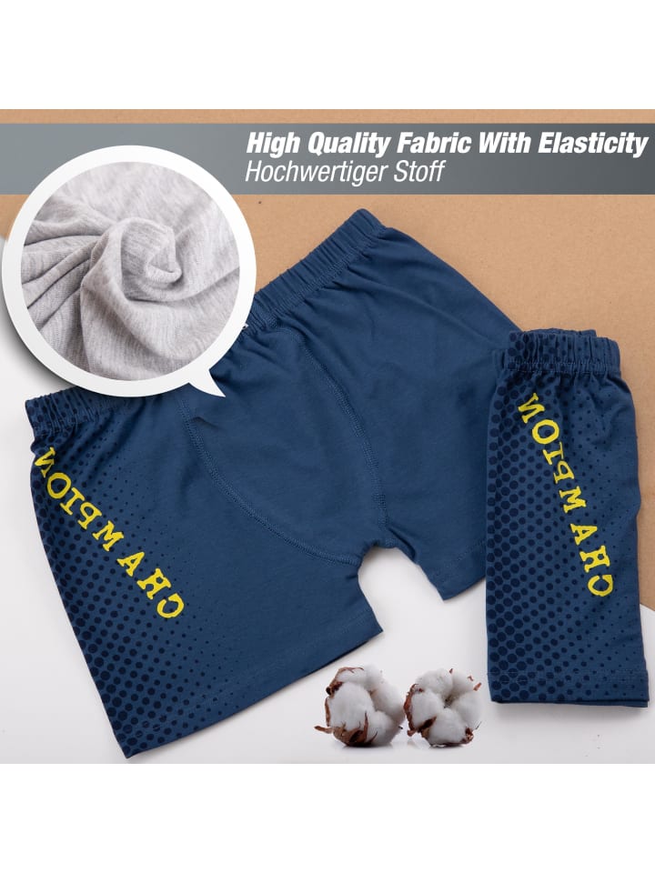 LOREZA 10er Set Boxershorts - Champion- Bunt günstig kaufen