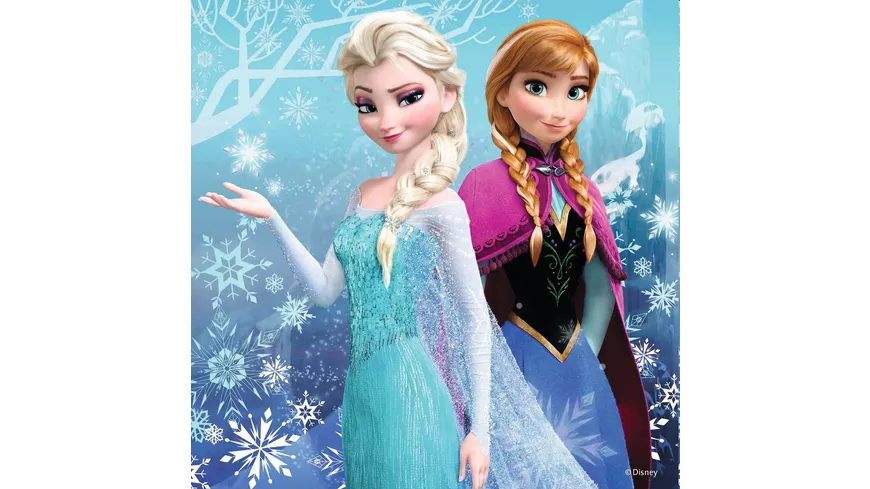Ravensburger Puzzle - Frozen - Abenteuer im Winterland, 3x49 Teile